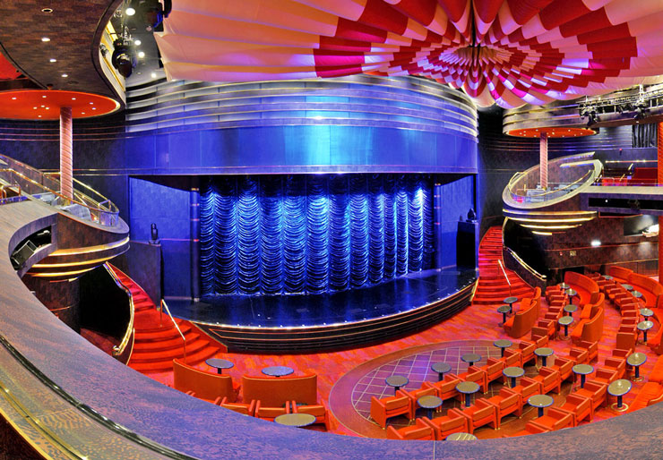 El Teatro -Vista Lounge- del MS Zuiderdam (Holland America Line) CRUCEROS ZUIDERDAM CRUCEROS ALASKA CRUCEROS PACIFICO ALASKA CRUISES MS ZUIDERDAM